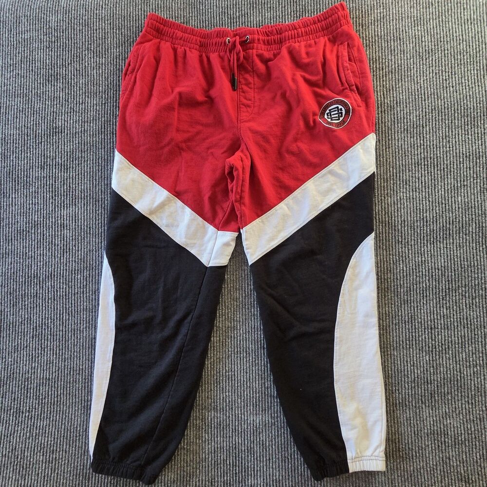 Snoop Dogg Supply Patch Men's Red Track Suit Jacket  & Pants (2XL) - Picture 13 of 16